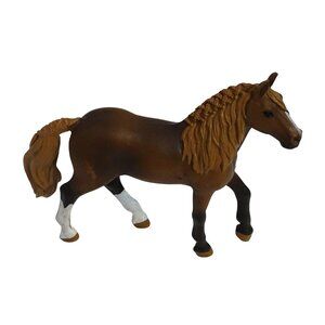 Schleich Brown Peruvian Paso Mare Horse Figure Collectible Toy 2022 4 inch tall